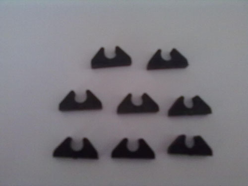 Tidy 6mm or 1/4" fuel line clips (8pcs)